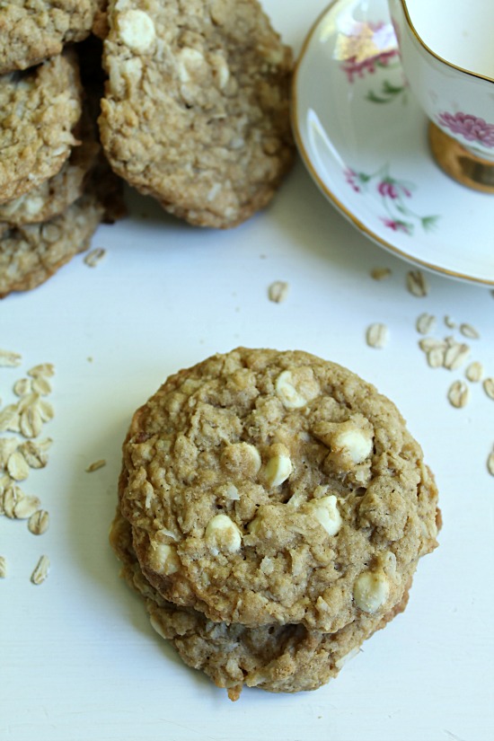 Coconut White Chocolate Oatmeal Cookies1