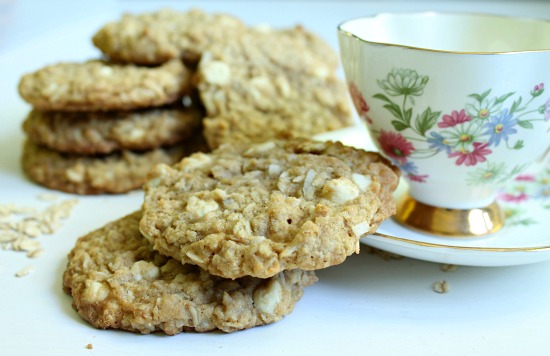 Coconut White Chocolate Oatmeal Cookies3