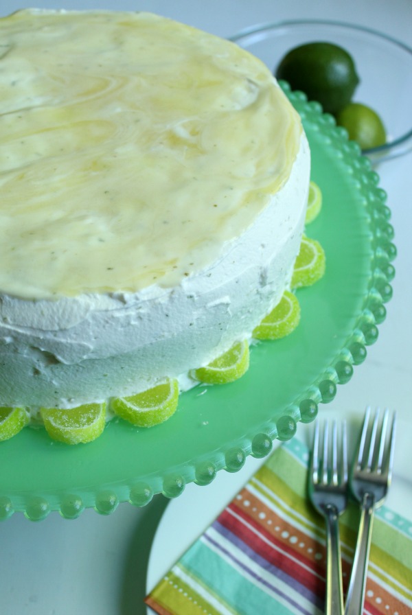 Lime Curd Cake | A Sweet Baker Lime Curd Cake