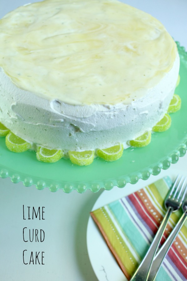 Lime Curd Cake | A Sweet Baker Lime Curd Cake