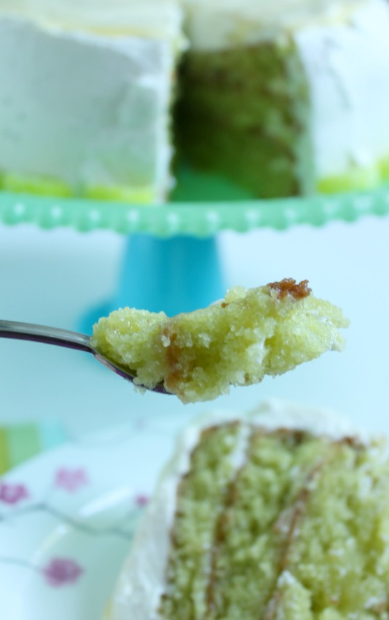 Lime Curd Cake | A Sweet Baker Lime Curd Cake